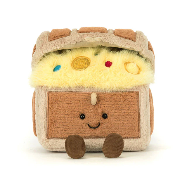 Peluche Amuseable Coffre au trésor - Image 2