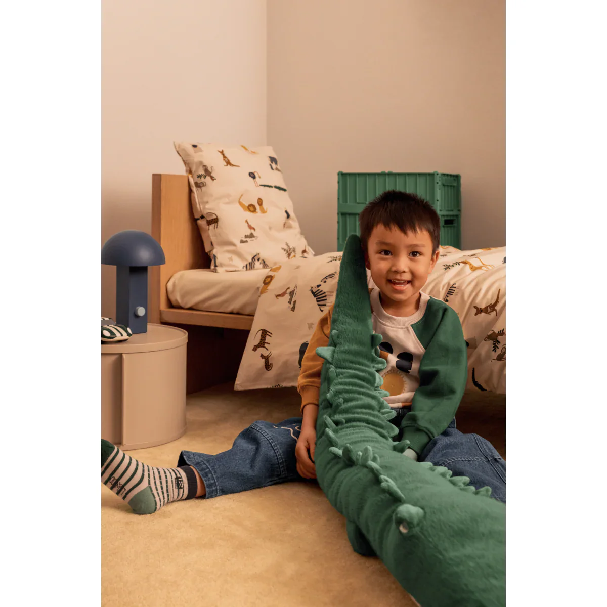 Peluche Brayden Carlos Crocrodile - Garden Green - Image 2