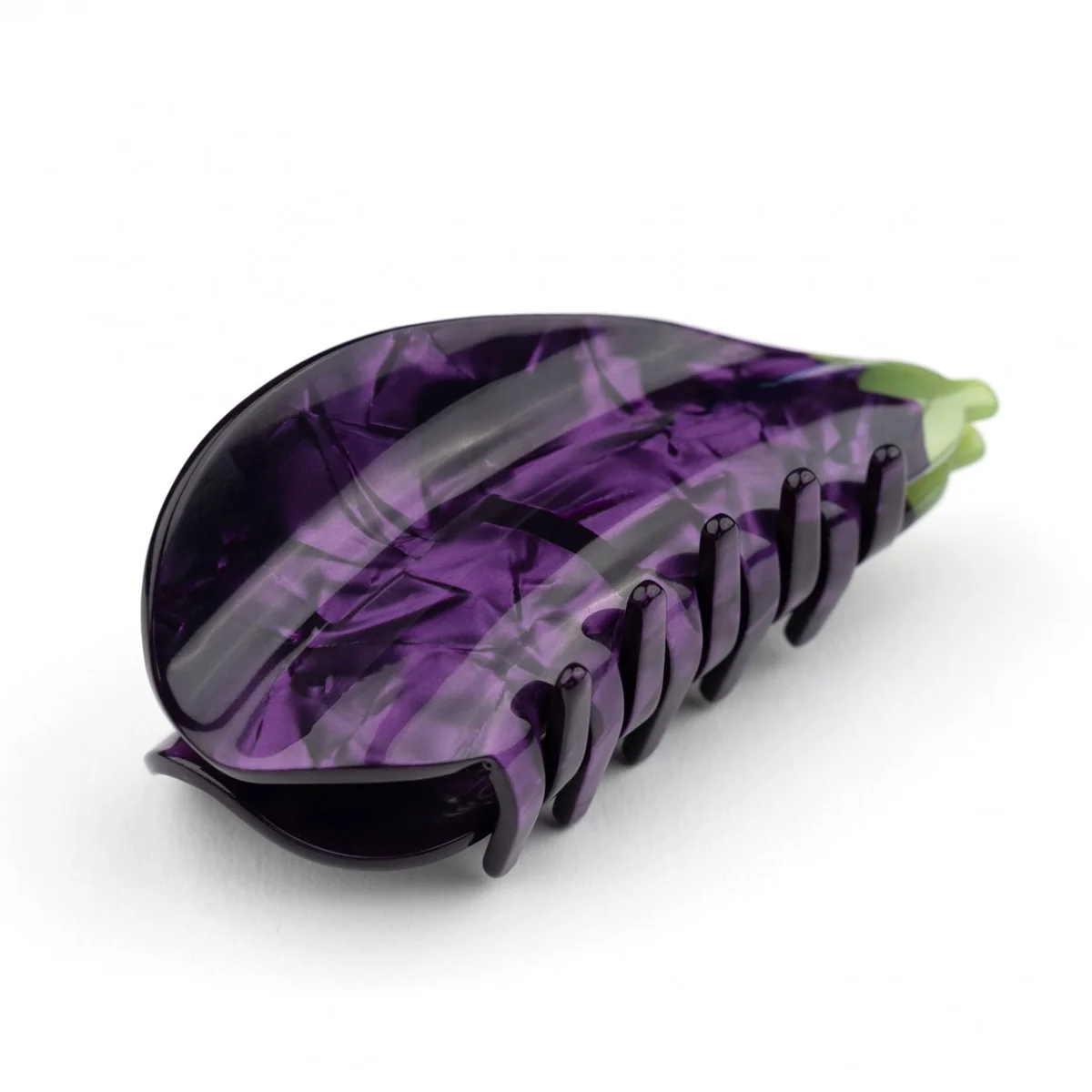 Pince à Cheveux - Aubergine - Image 2