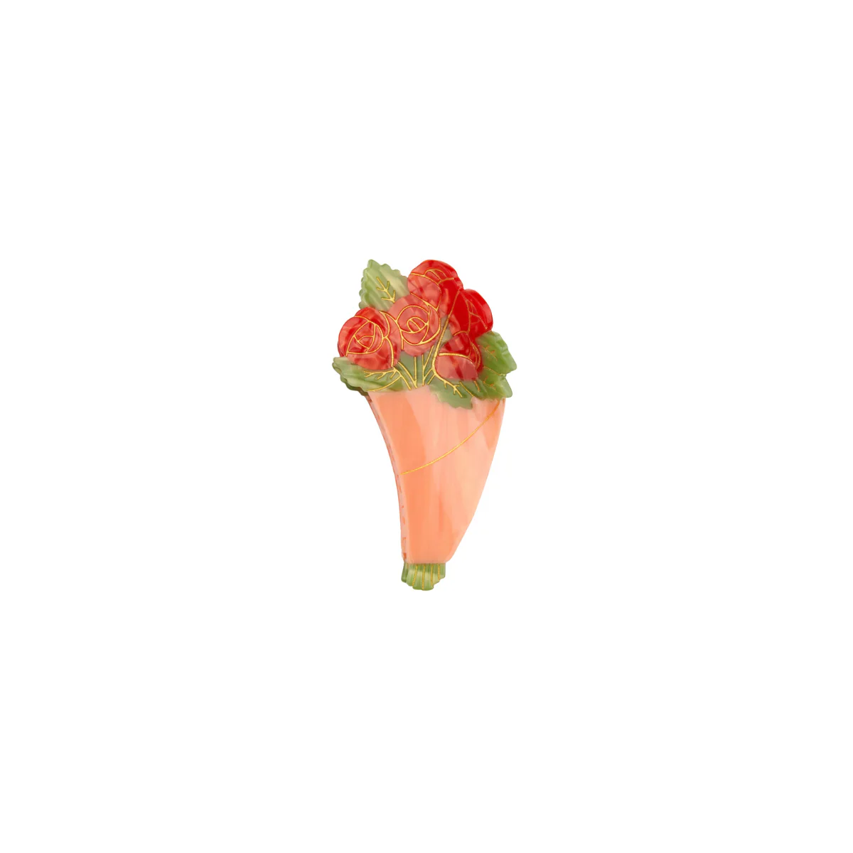 Pince à cheveux - Bouquet de Roses