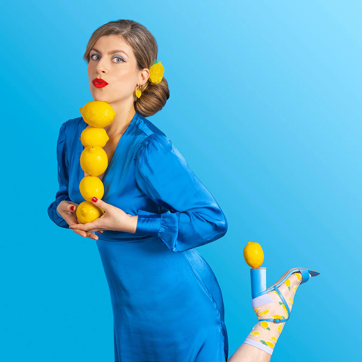 Pince à Cheveux - Citron - Image 3