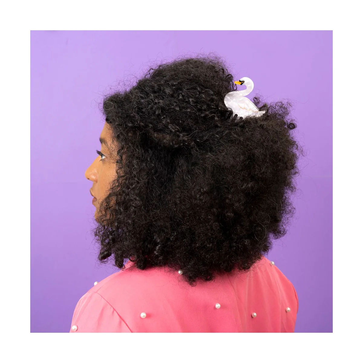 Pince à Cheveux - Cygne - Image 3