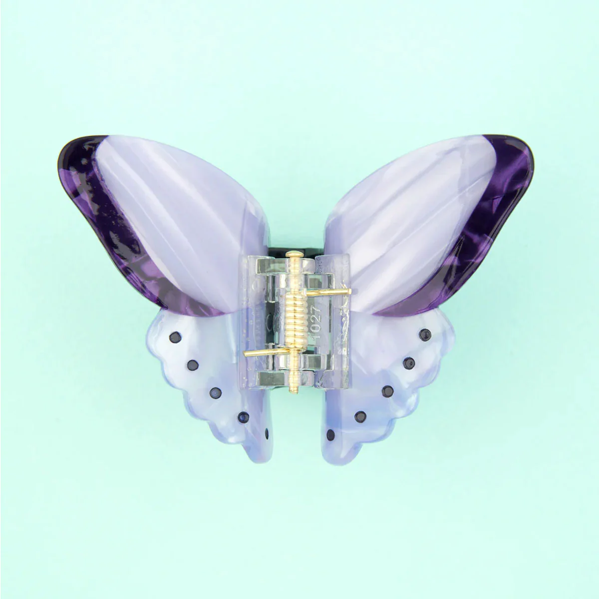 Pince à Cheveux Papillon - Mauve - Image 4