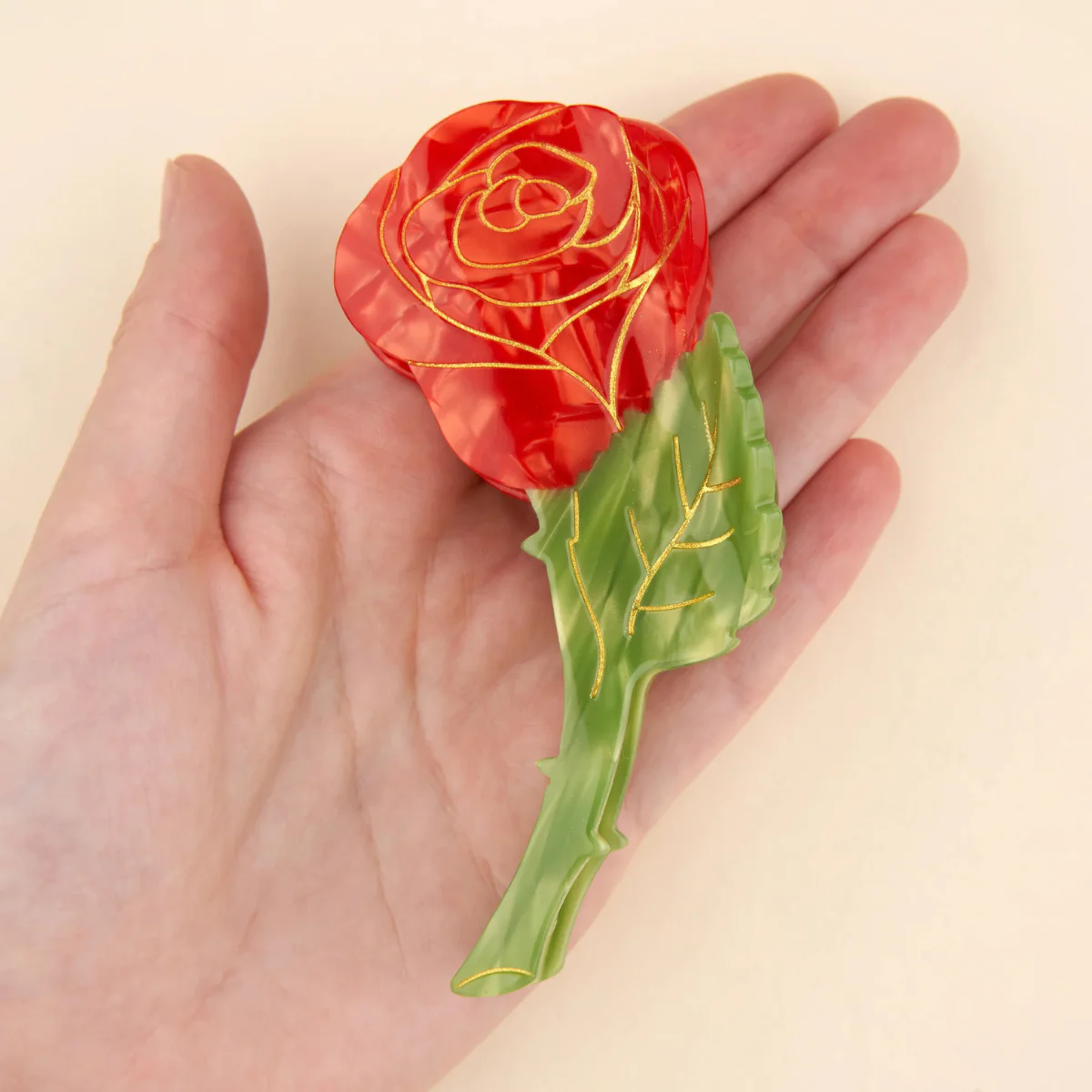 Pince à cheveux Rose - Image 6