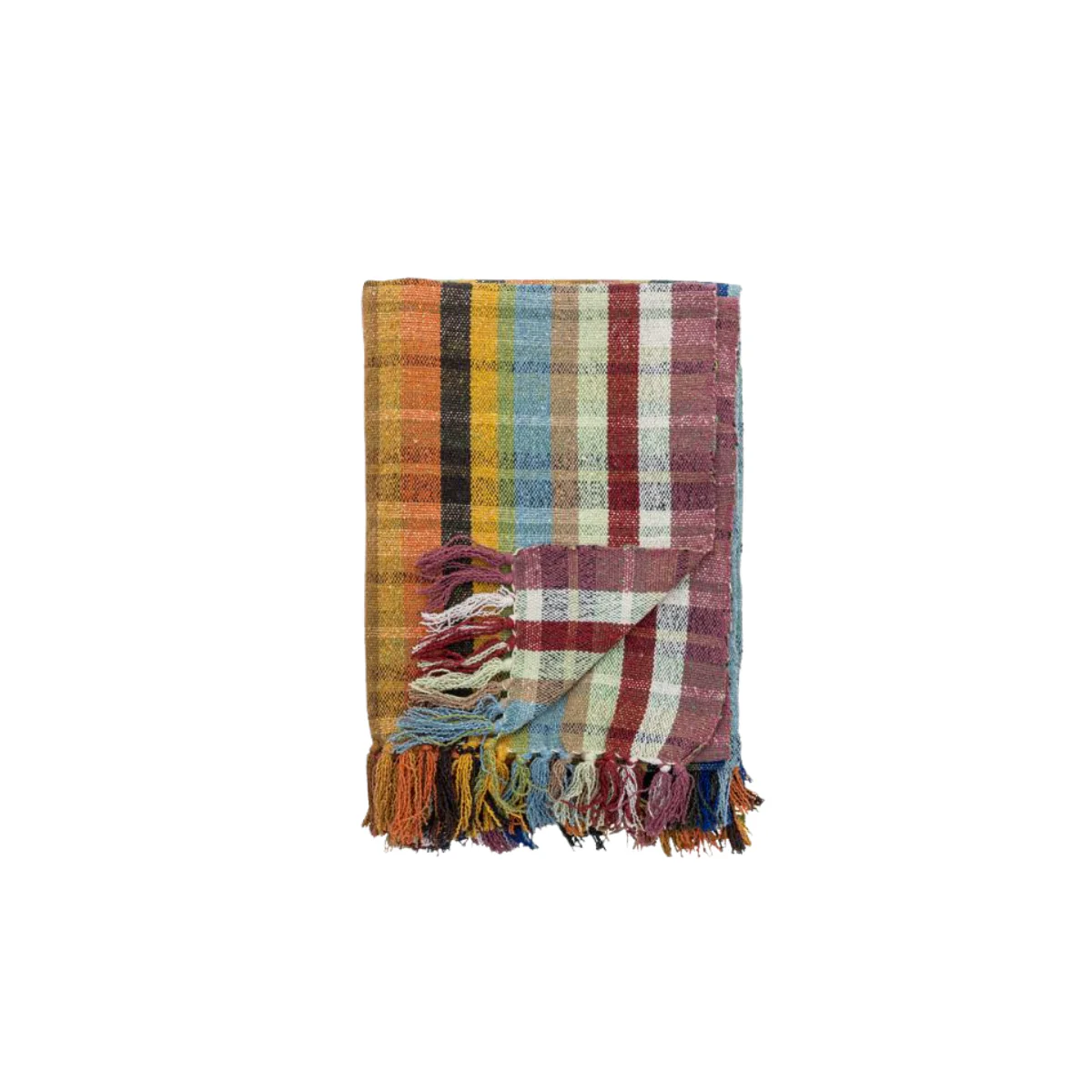 Plaid Dalmine Elmy Multicolore recyclé