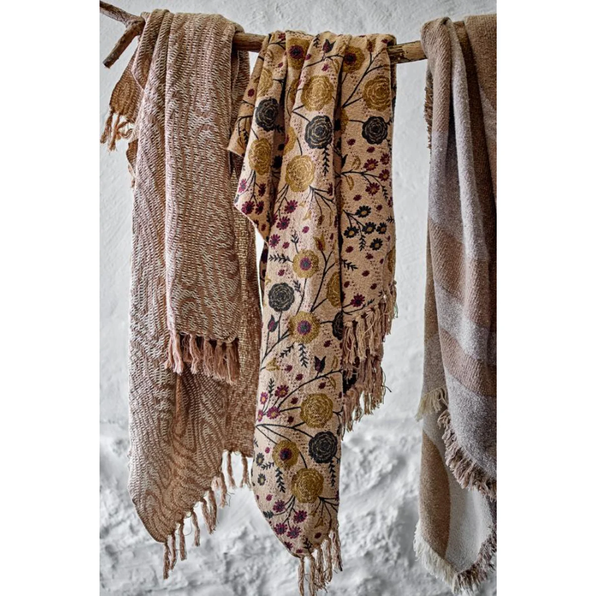 Plaid Eydis Coton Nature - Image 3