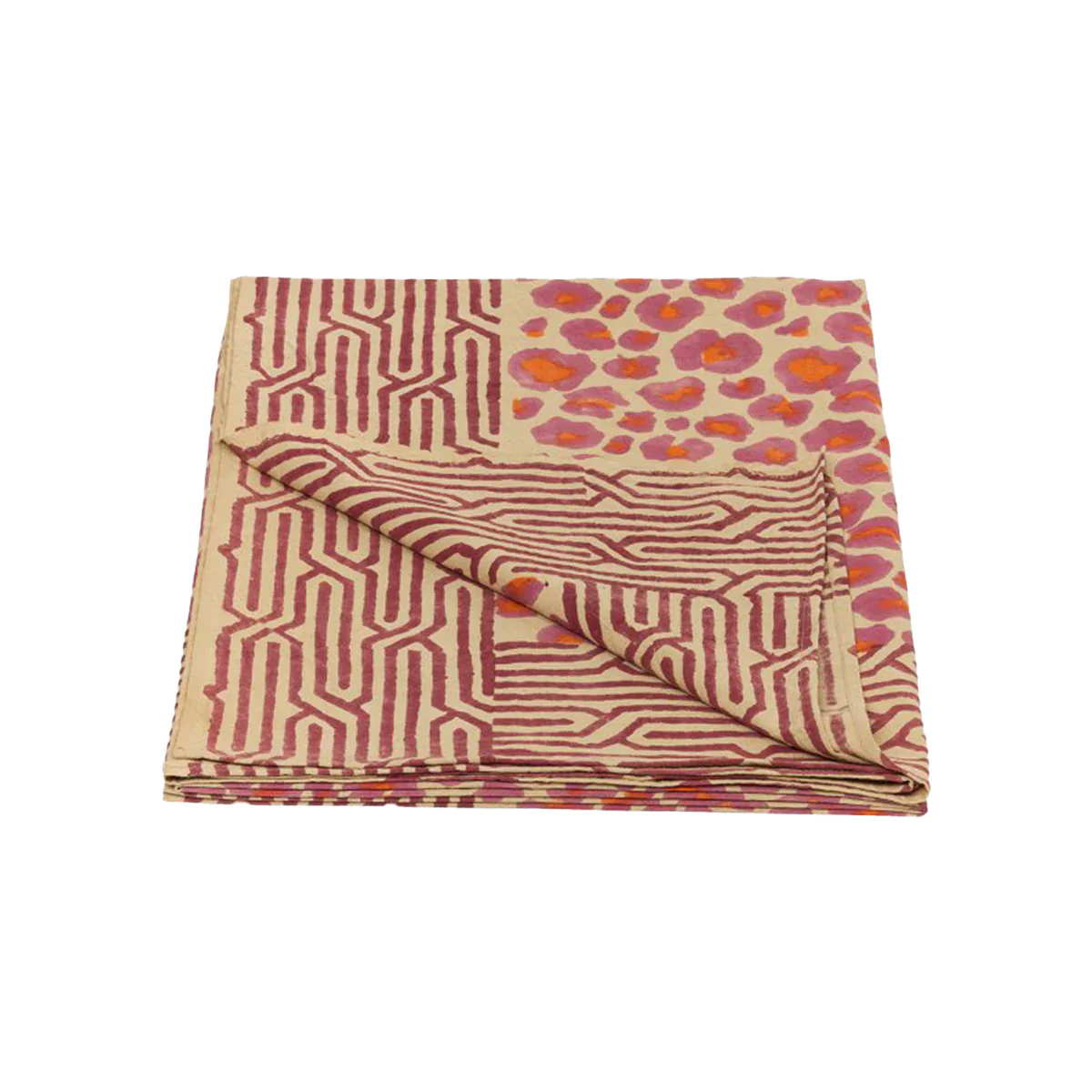Plaid + Tote-bag Pink Léopard - Image 3