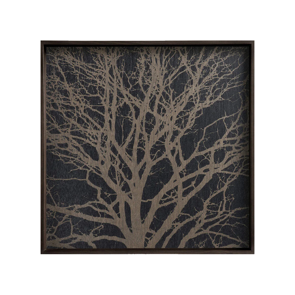 Plateau en bois Black Slice - Marron - Image 2