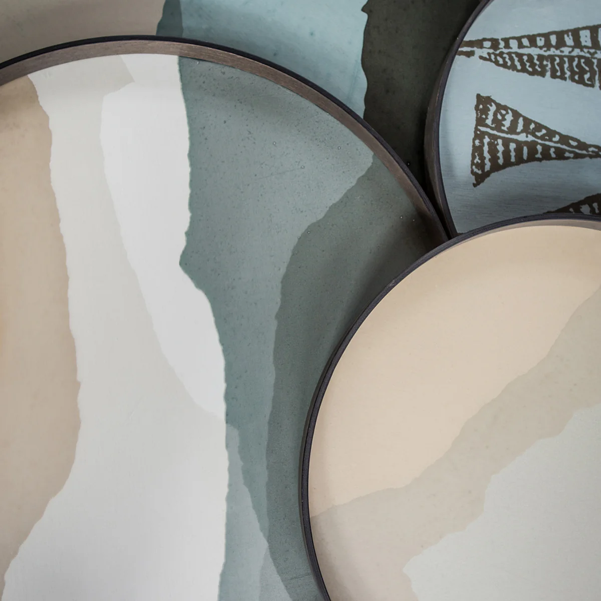 Plateau en verre - Slate Wabi Sabi - Ø 61 cm - Image 3