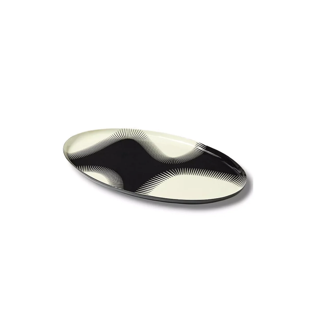 Plateau ovale Geometrica - Wave - Image 3