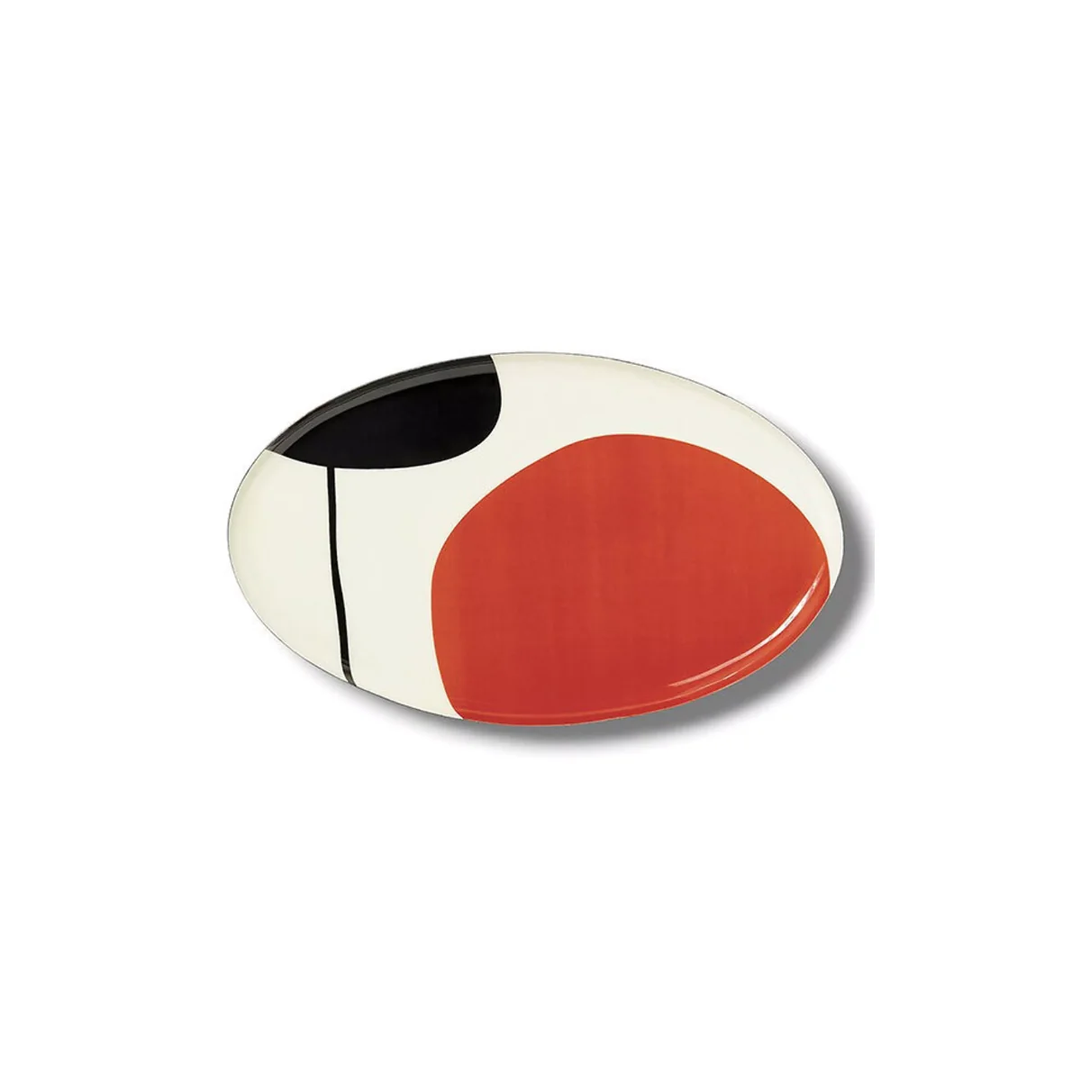 Plateau ovale Geometrica - Zen - Image 4