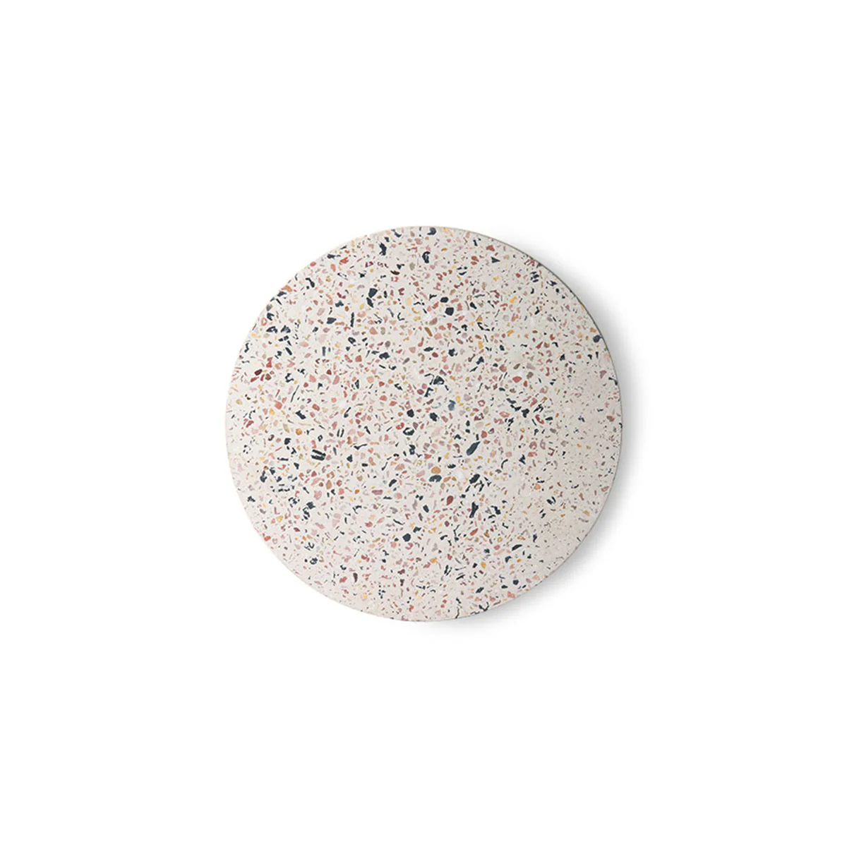 Plateau rond en béton - Terrazzo - Image 2
