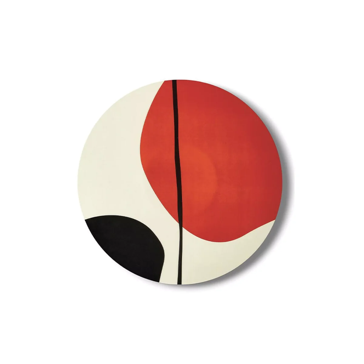 Plateau rond Géometrica - Zen - Image 4