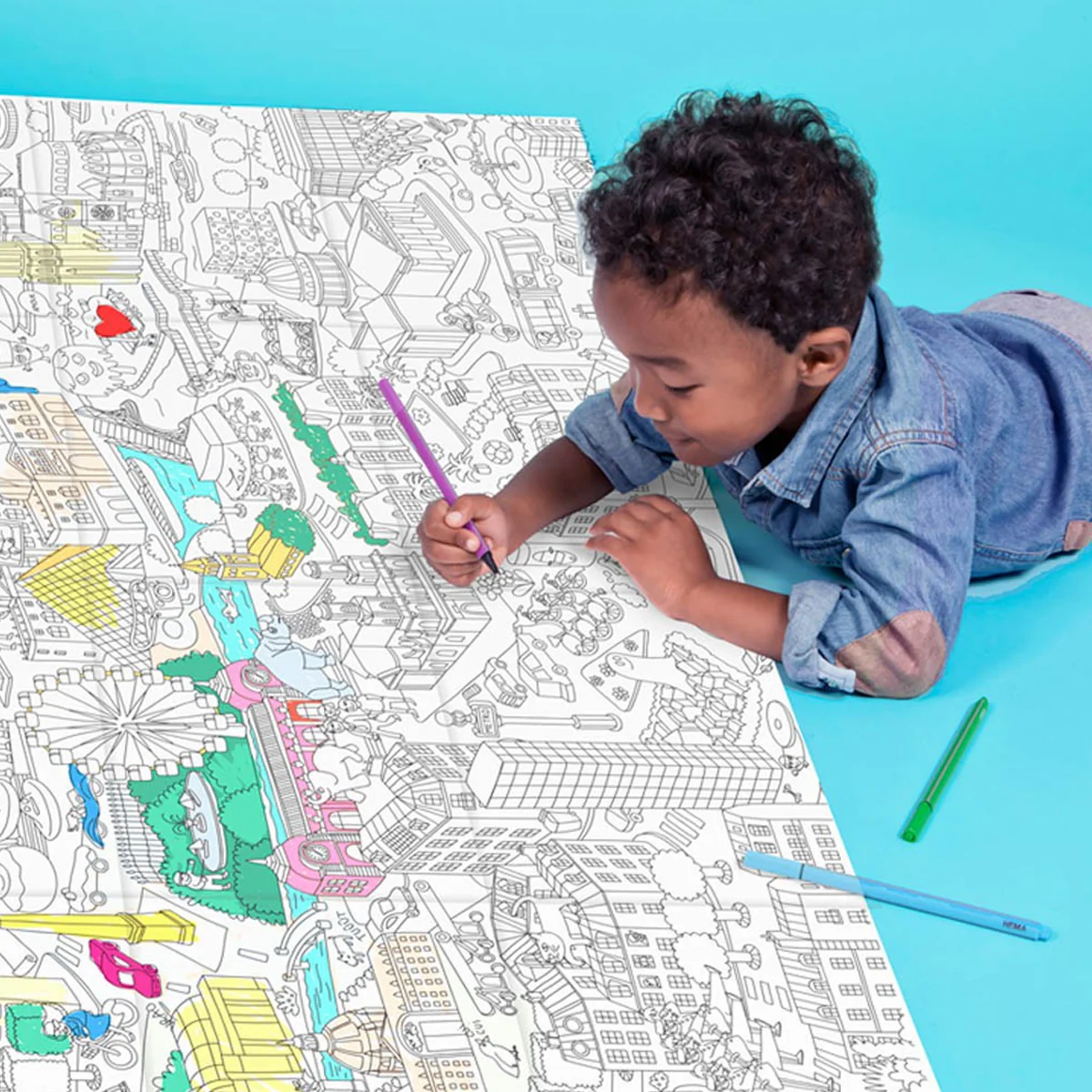 Poster Geant A Colorier - Paris - Image 6