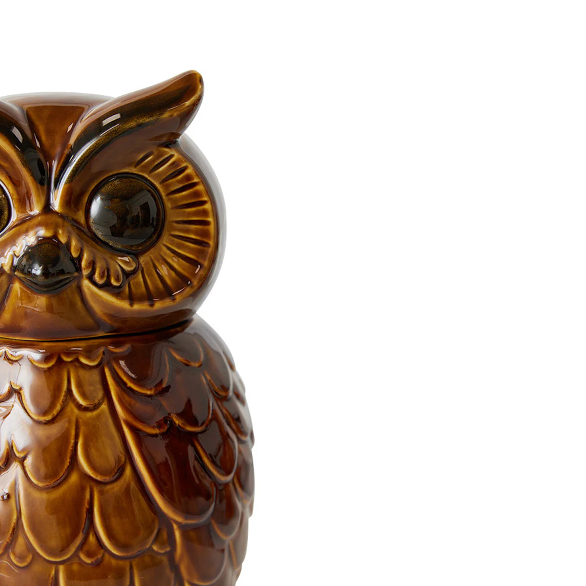 Pot Hibou en Céramique Roasted - 16.5 x 16.2 x 8.5 cm - Image 6