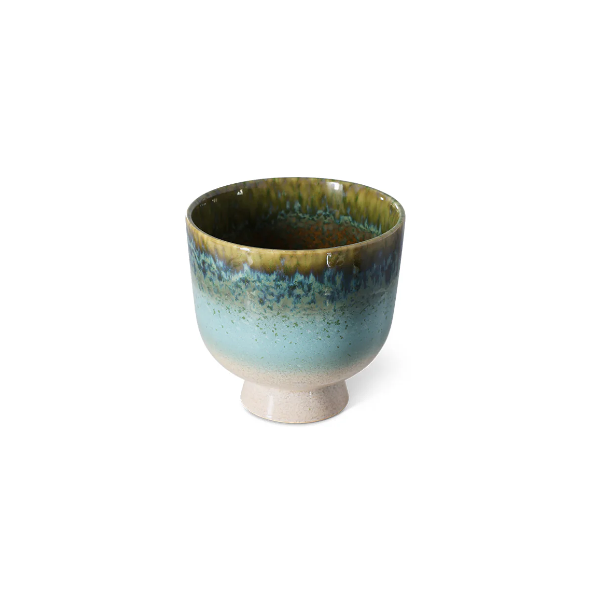 Pot de fleurs retro - Ø 20.5 cm - Lagoon - Image 3