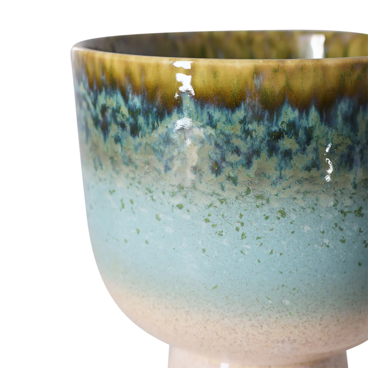 Pot de fleurs retro - Ø 20.5 cm - Lagoon - Image 4