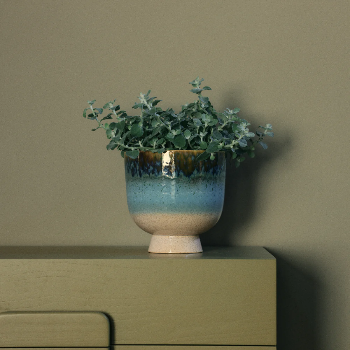 Pot de fleurs retro - Ø 20.5 cm - Lagoon - Image 5