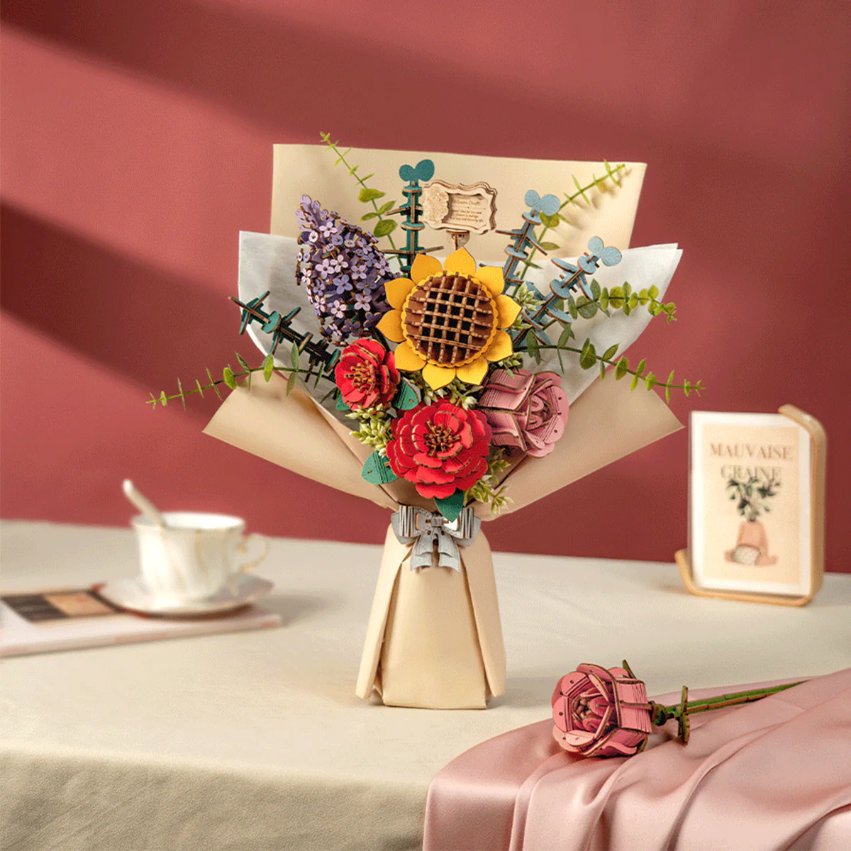 Puzzle 3D - Bouquet - Image 4