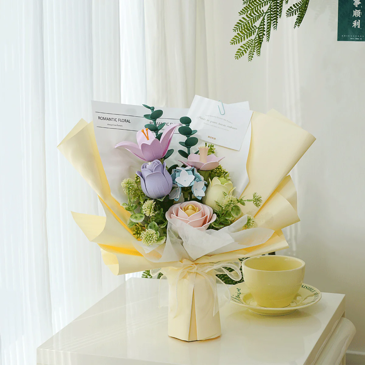 Puzzle 3D - Bouquet Printanier - Image 5