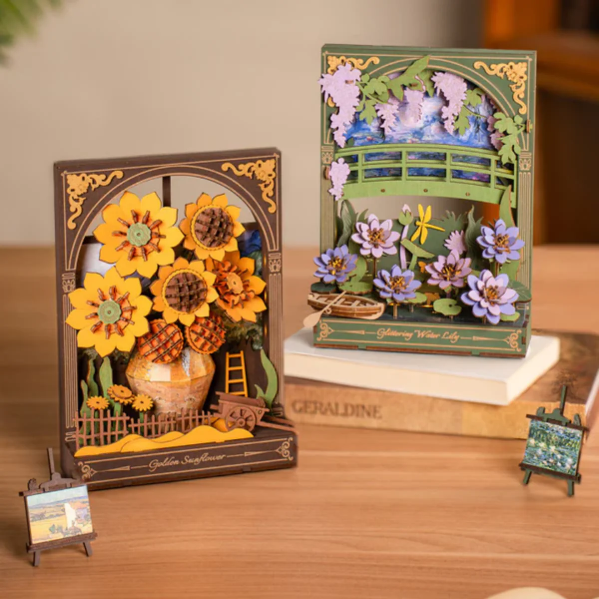 Puzzle 3D - Golden Sunflower - Image 8