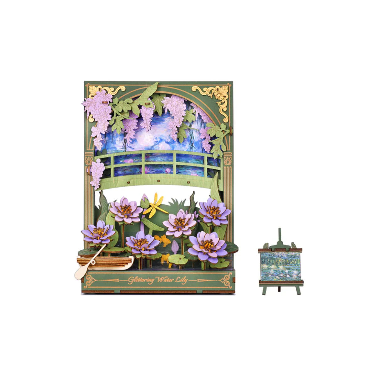 Puzzle 3D - Nénuphar scintillant