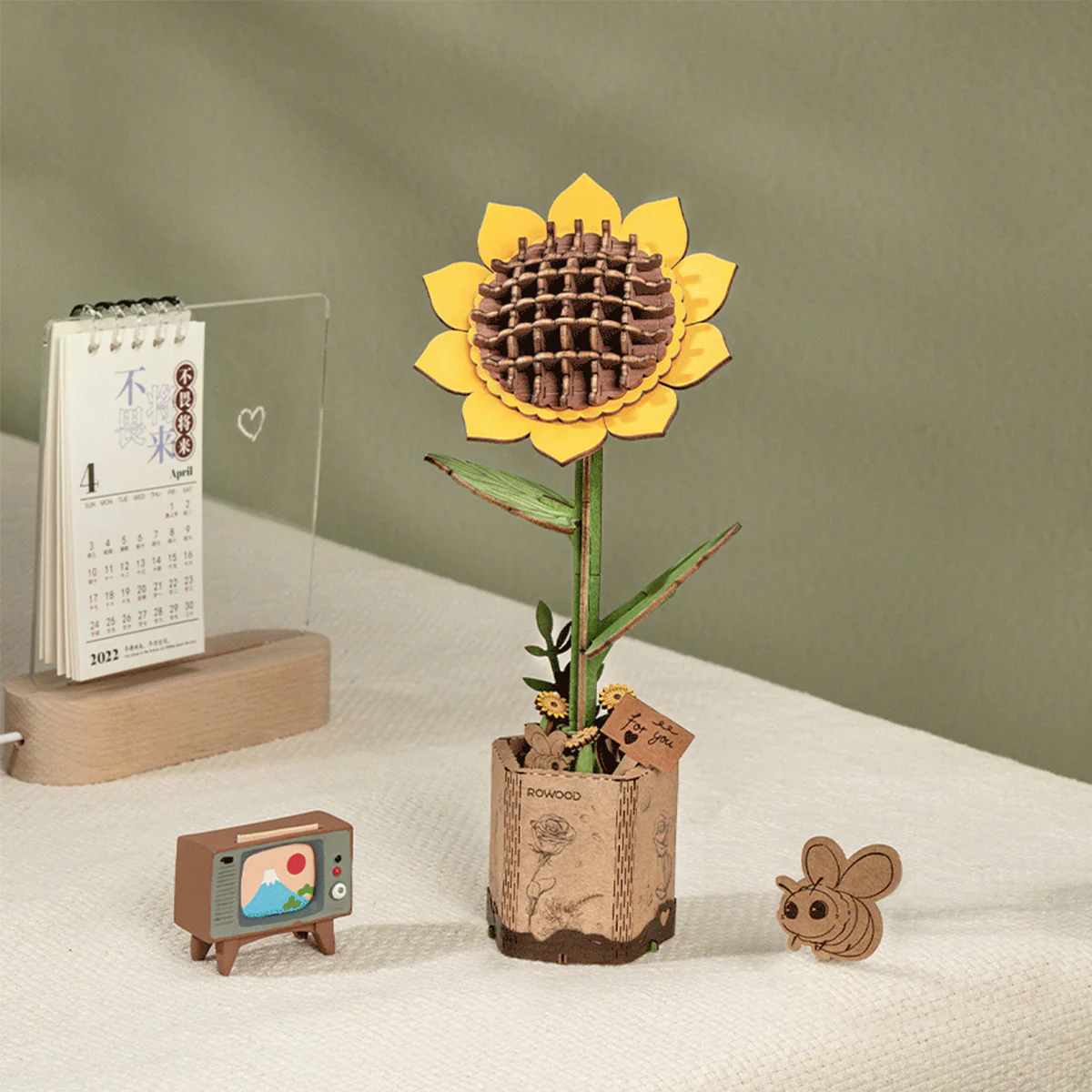 Puzzle 3D - Tournesol - Image 2