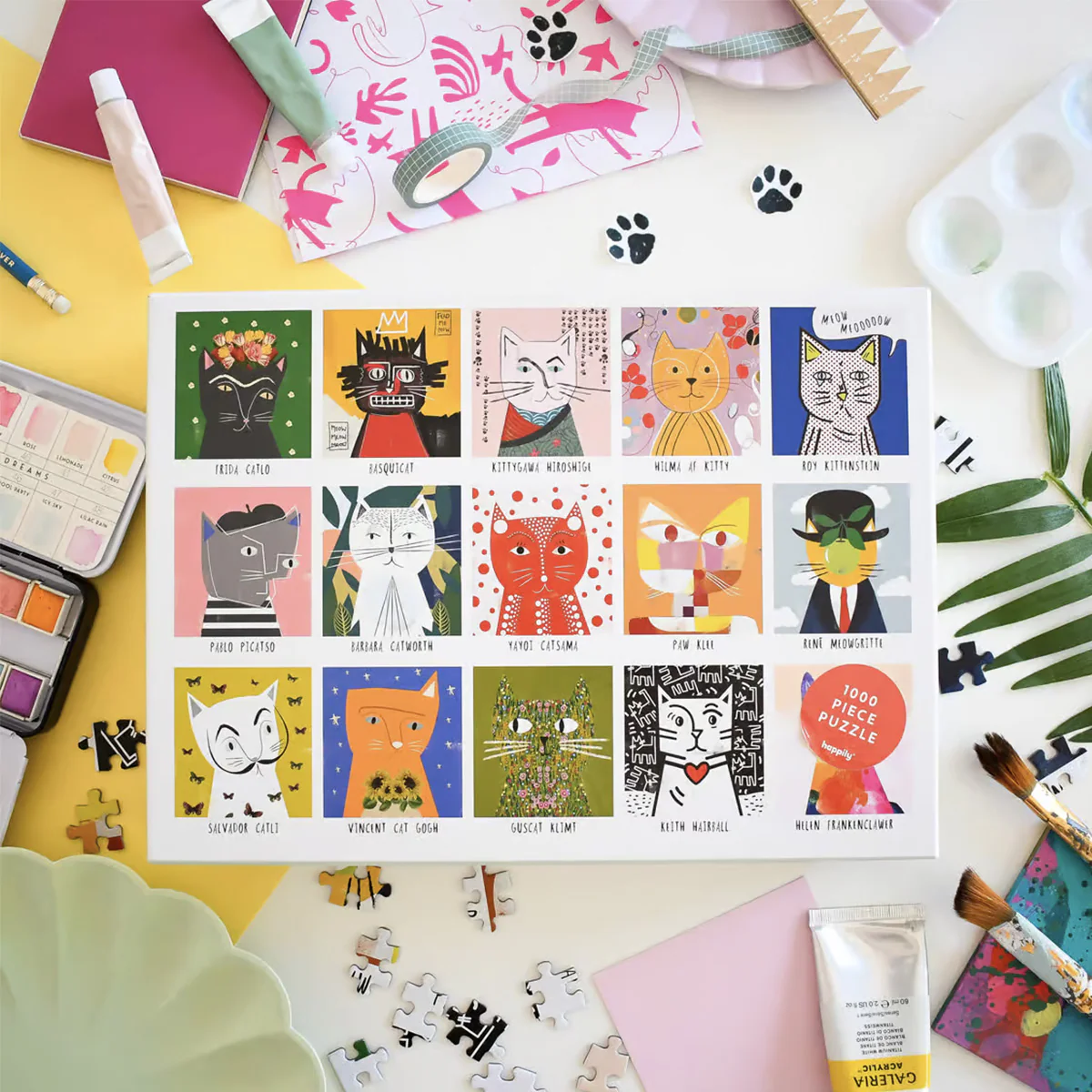 Puzzle Art Cats - Nia Gould - Image 2