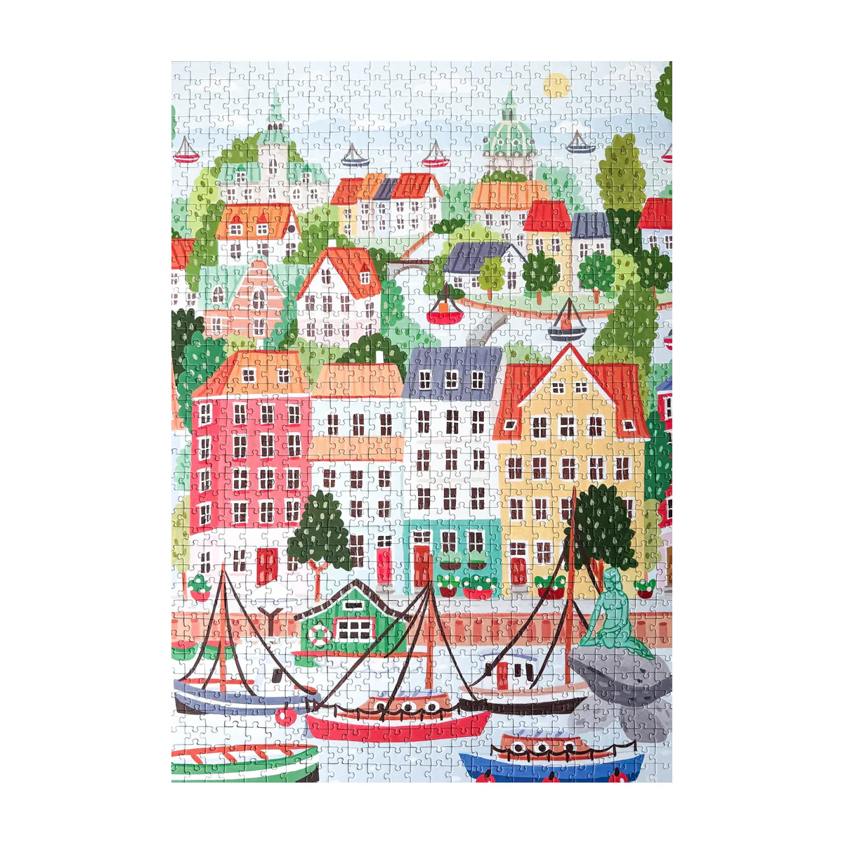 Puzzle Copenhague - 1000 pièces - Image 2