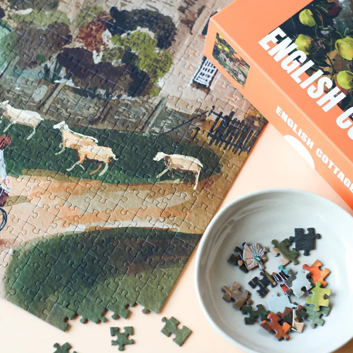 Puzzle English Cottage - 1000 pièces - Image 4