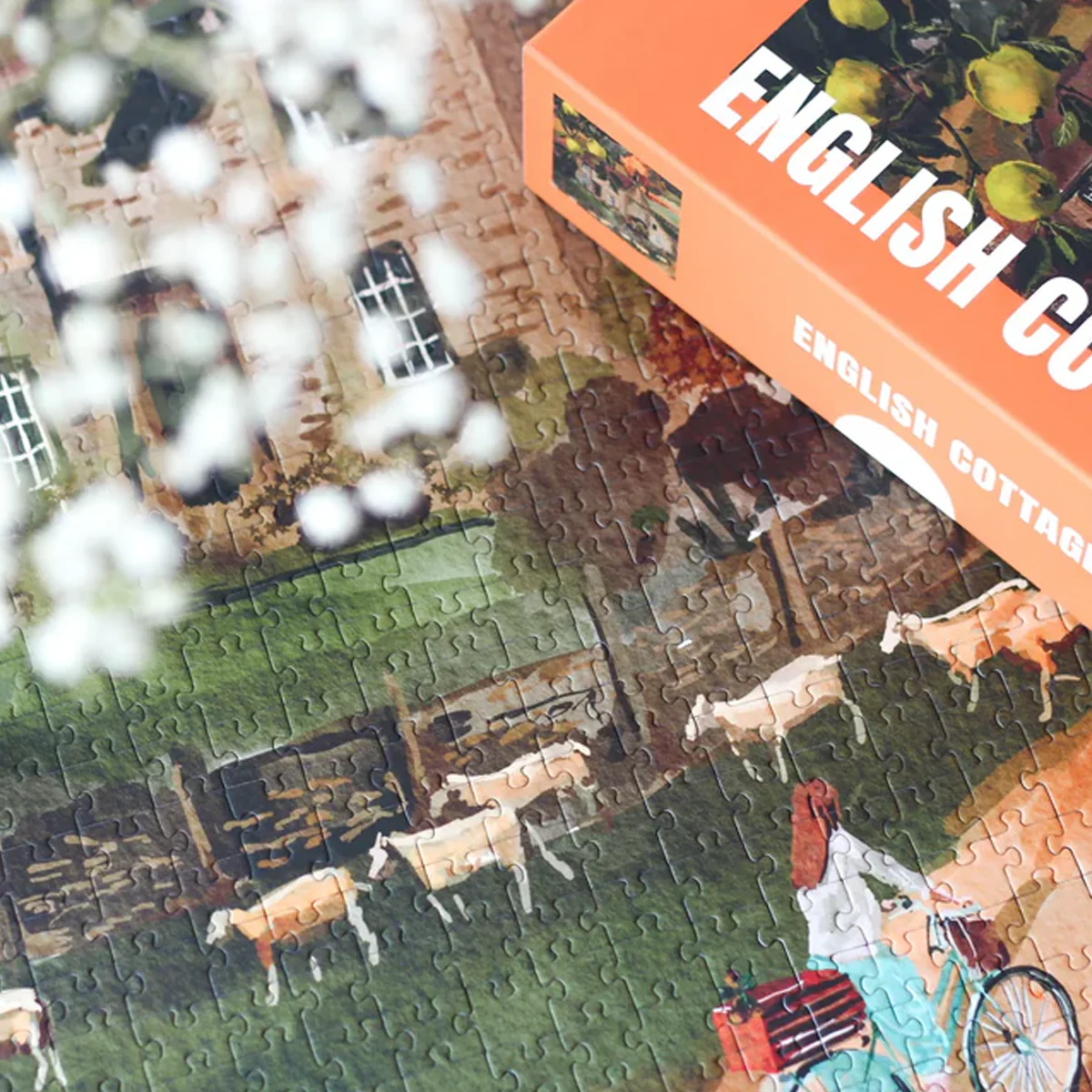Puzzle English Cottage - 1000 pièces - Image 6