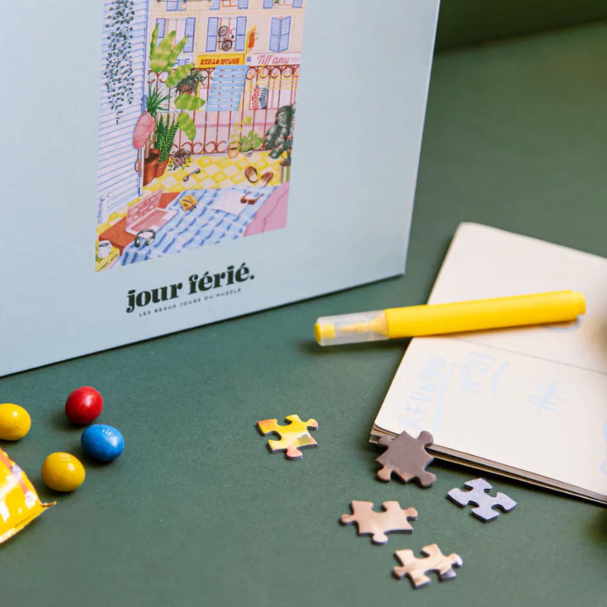 Puzzle La Classe Verte - 1000 pièces - Image 6