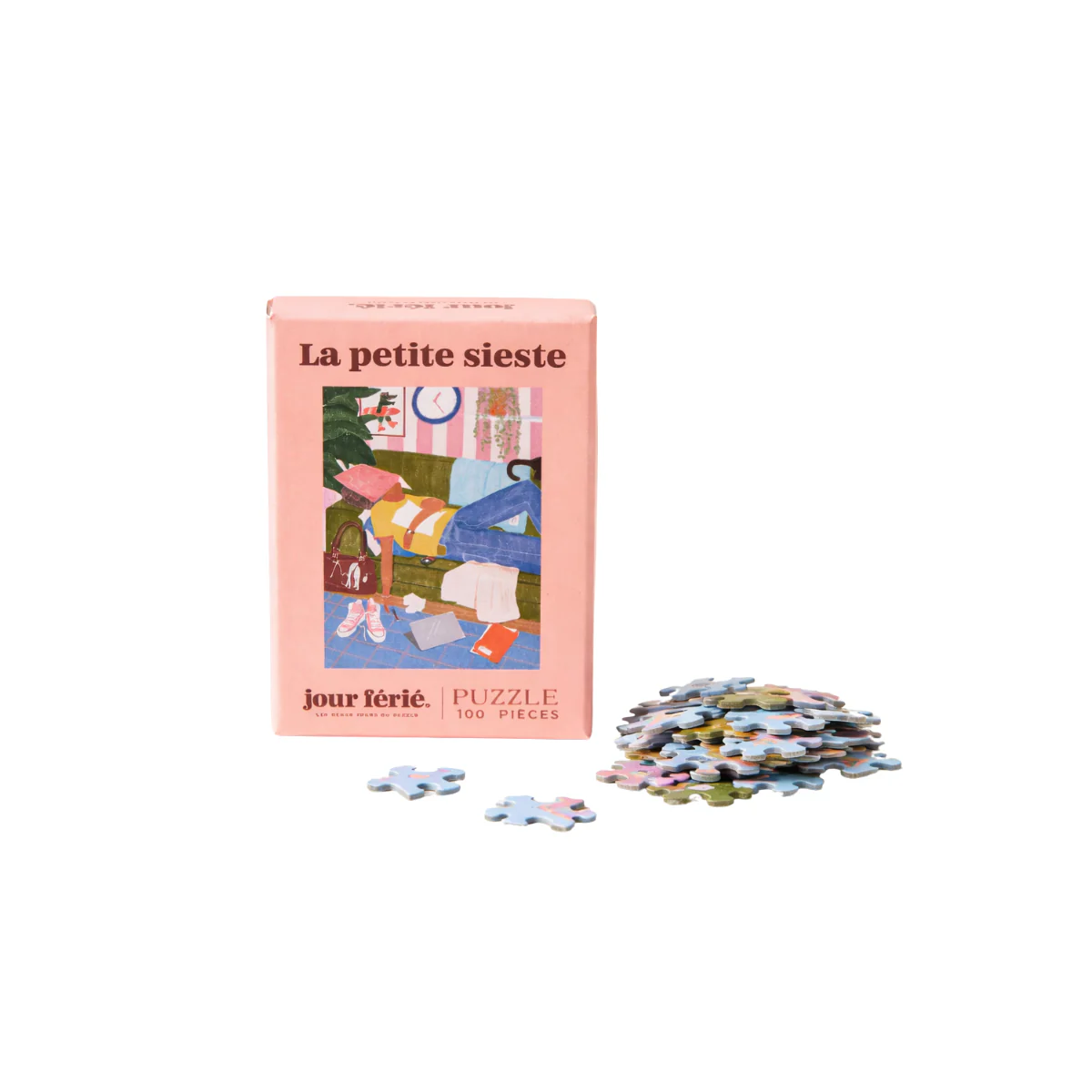 Puzzle La petite sieste - Mini puzzle - 100 Pièces