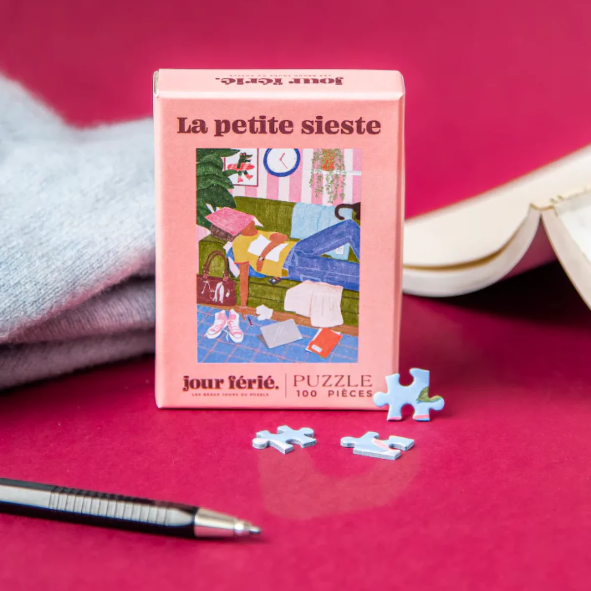 Puzzle La petite sieste - Mini puzzle - 100 Pièces - Image 4