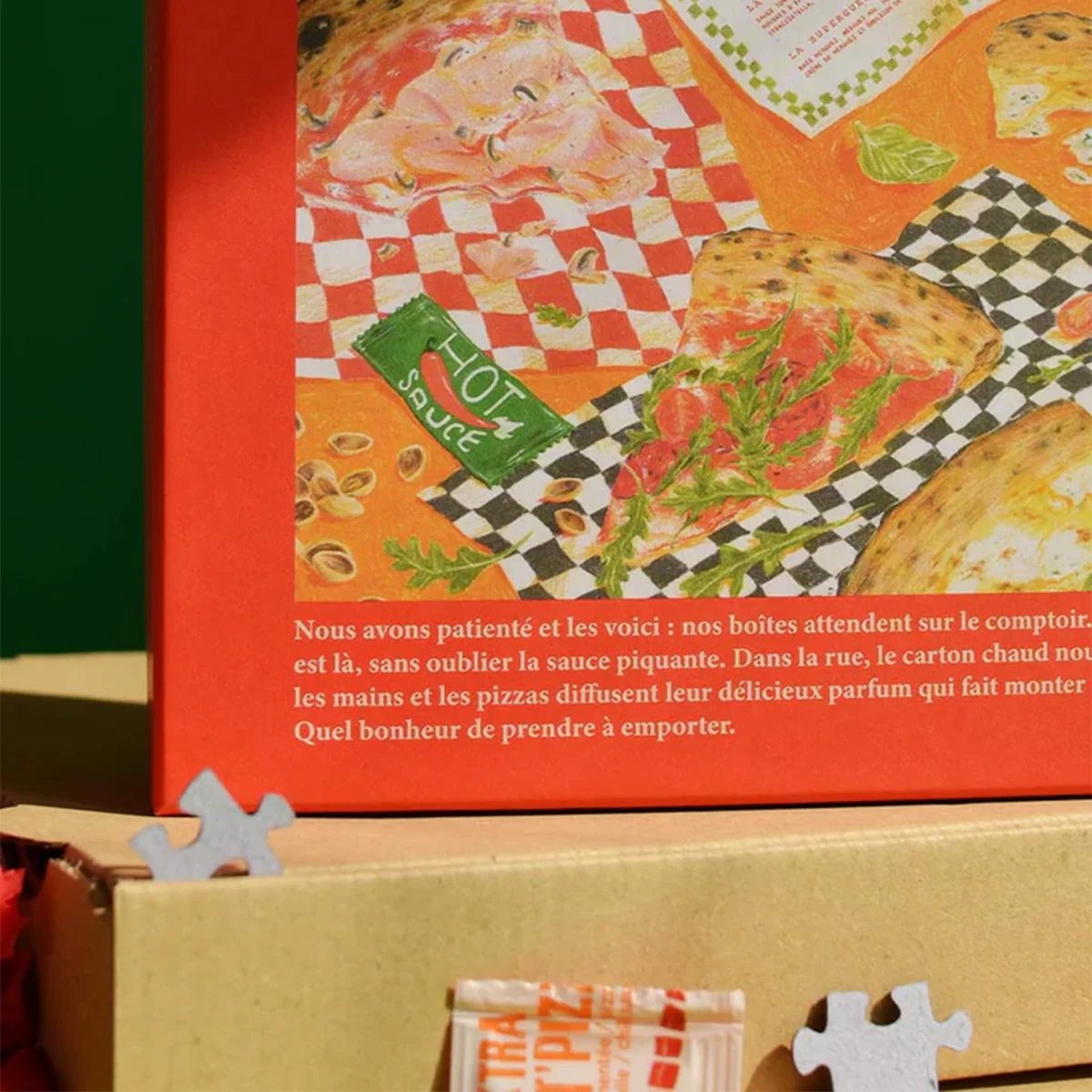 Puzzle La Pizza à emporter - 1000 pièces - Image 3