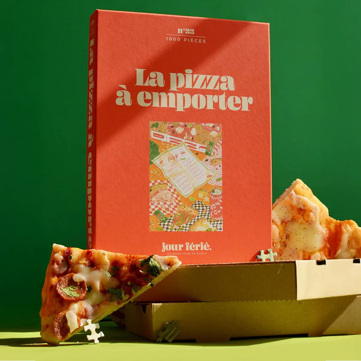 Puzzle La Pizza à emporter - 1000 pièces - Image 4