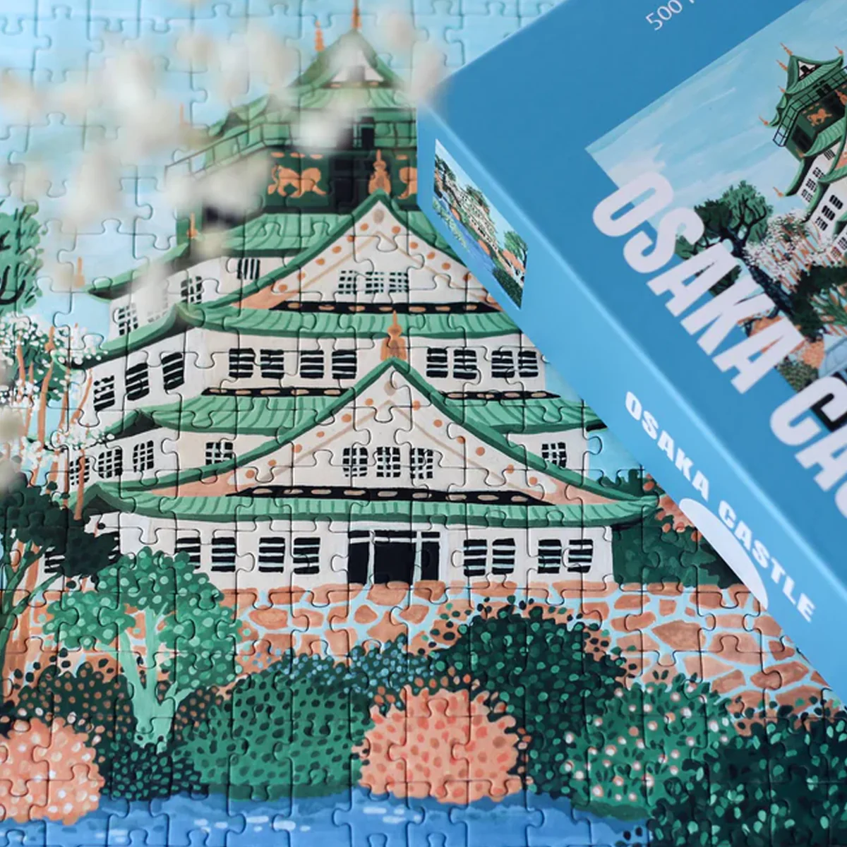 Puzzle Osaka Castle - 500 pièces - Image 4