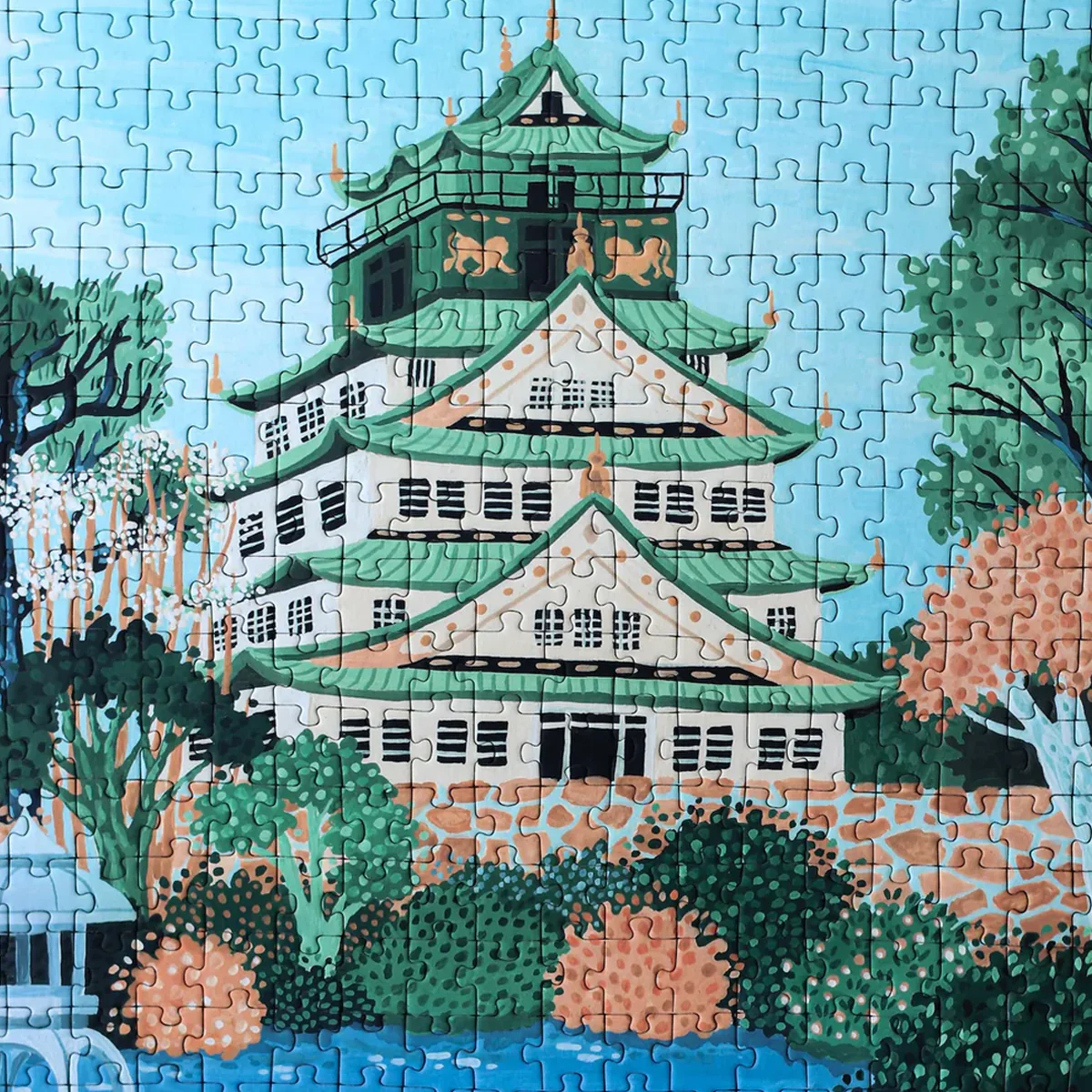 Puzzle Osaka Castle - 500 pièces - Image 5