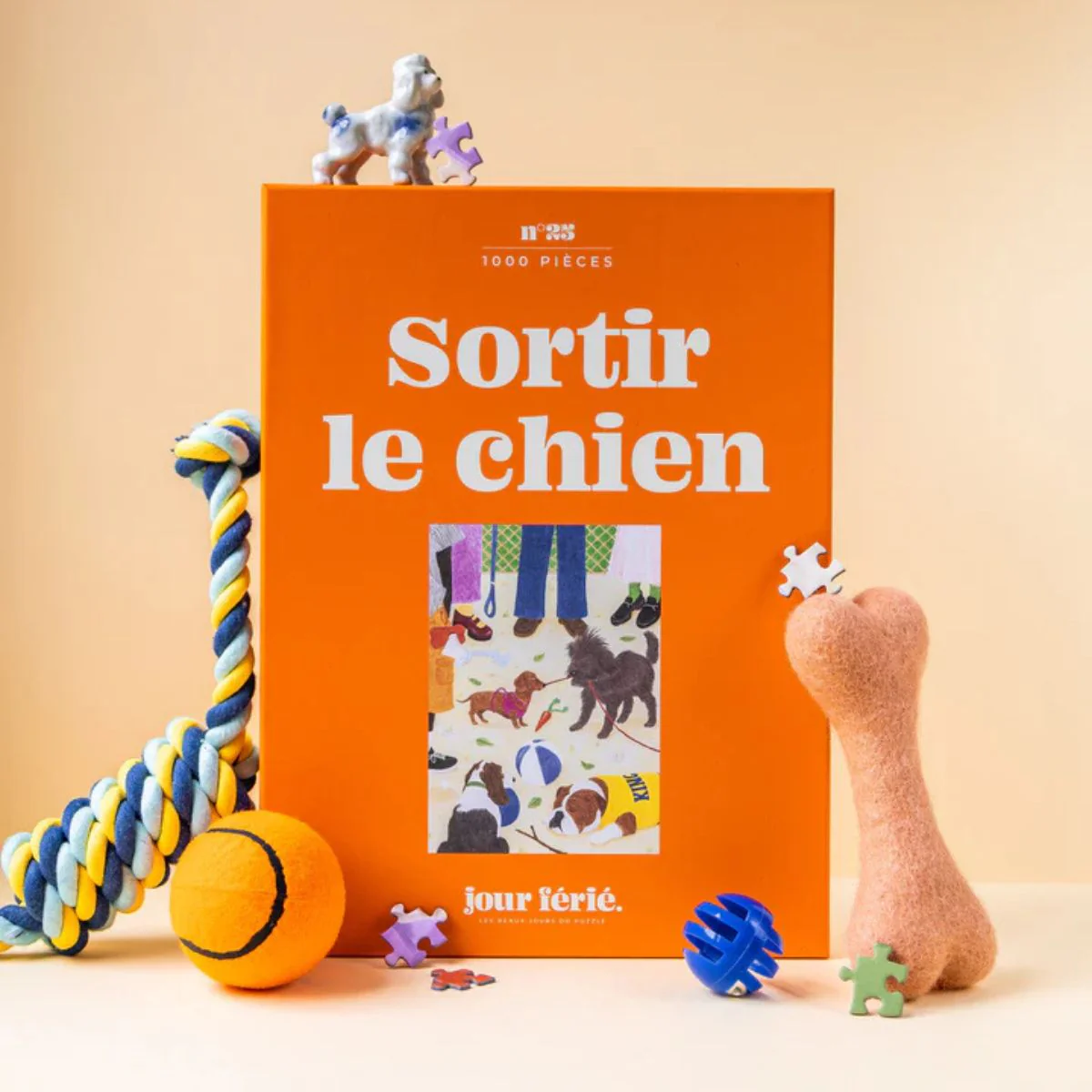 Puzzle Sortir le chien - 1000 pièces - Image 3