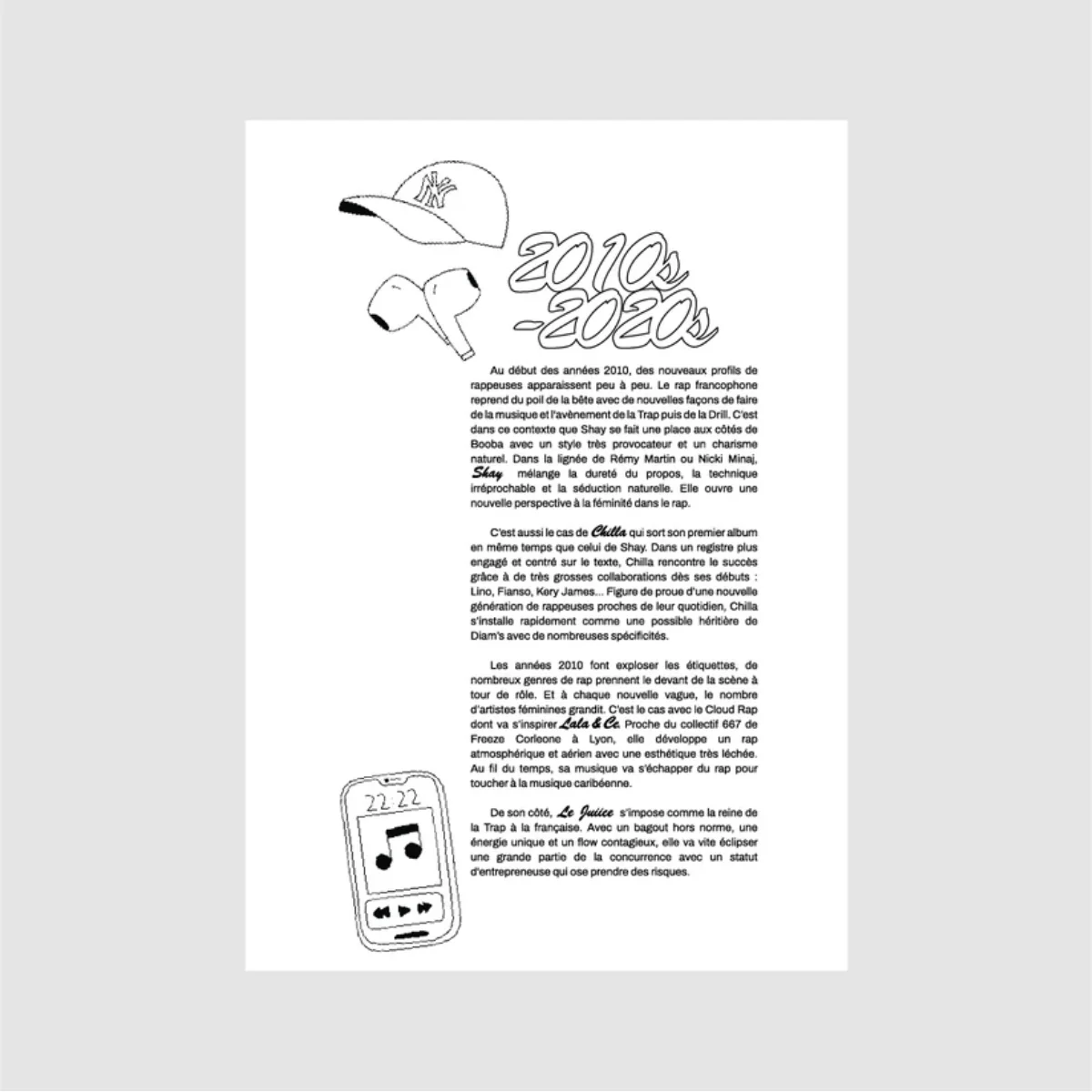 Coloriage - Rap Girls - Image 5