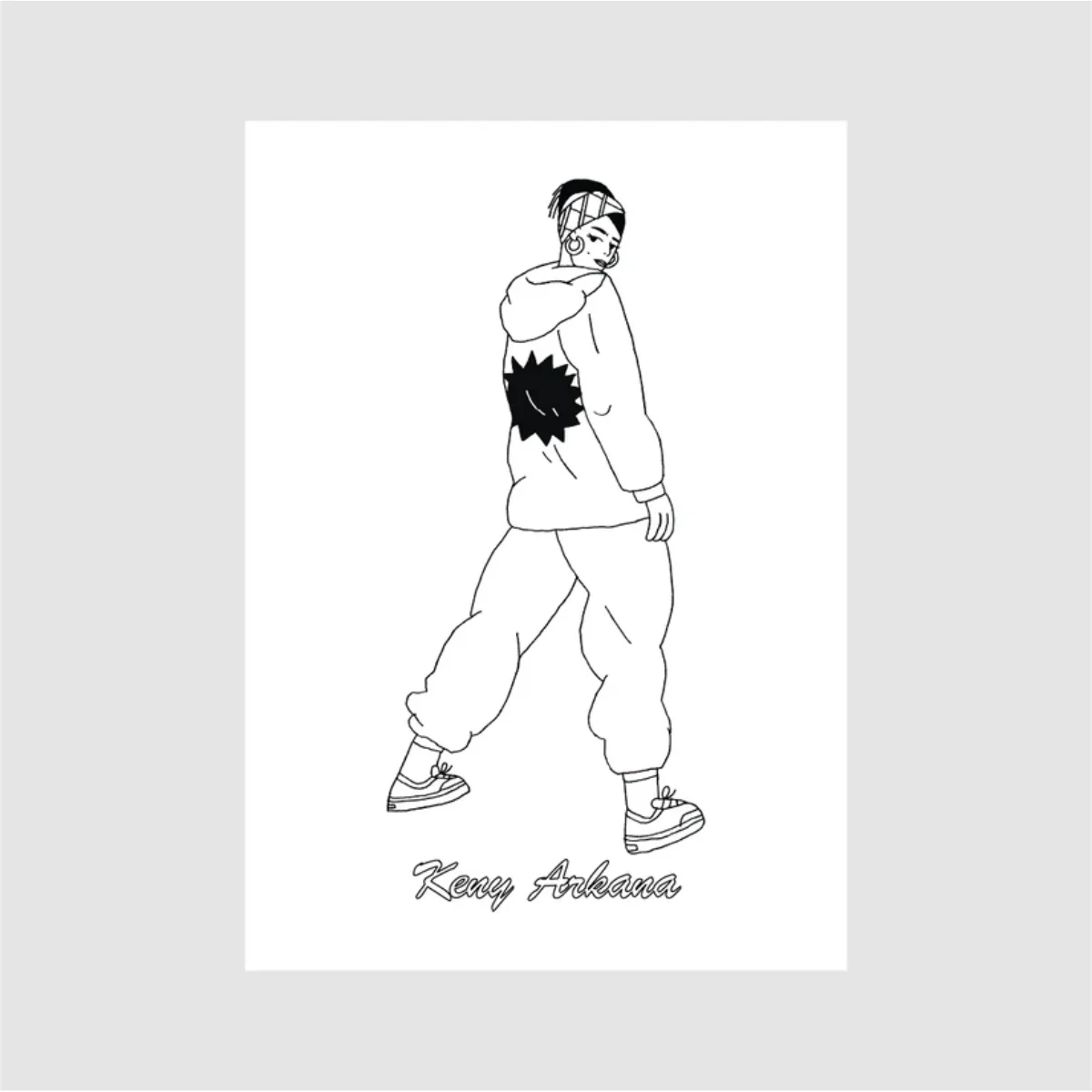Coloriage - Rap Girls - Image 6