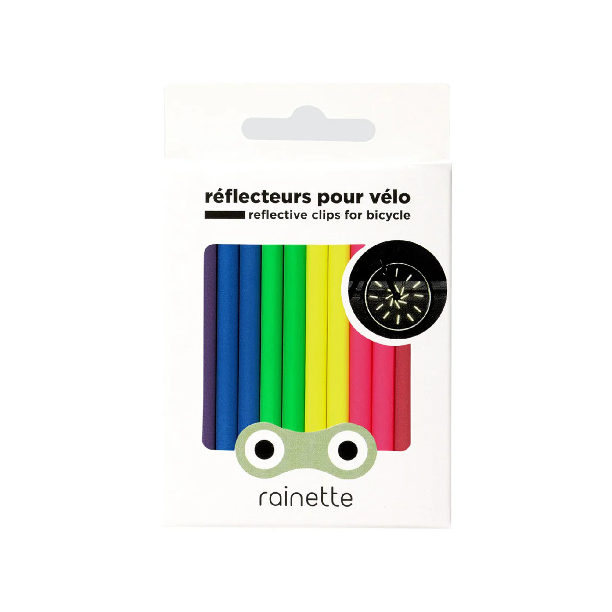 Réflecteurs pour rayons de vélo - Fluo