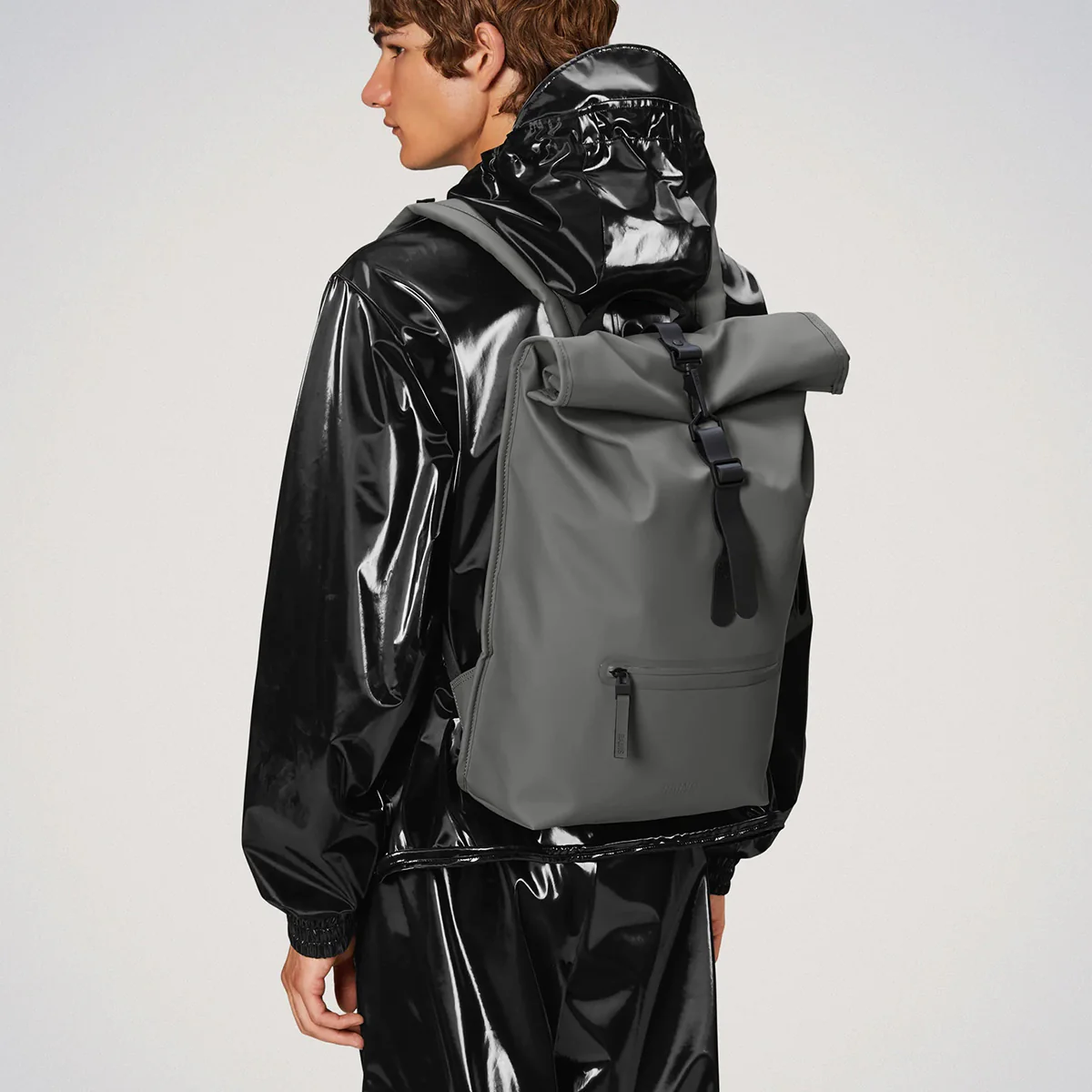 Sac à dos Rolltop Rucksack AW23 - Gris - Image 2