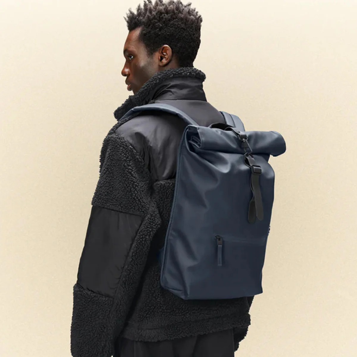 Sac à dos Rolltop Rucksack AW23 - Navy - Image 2