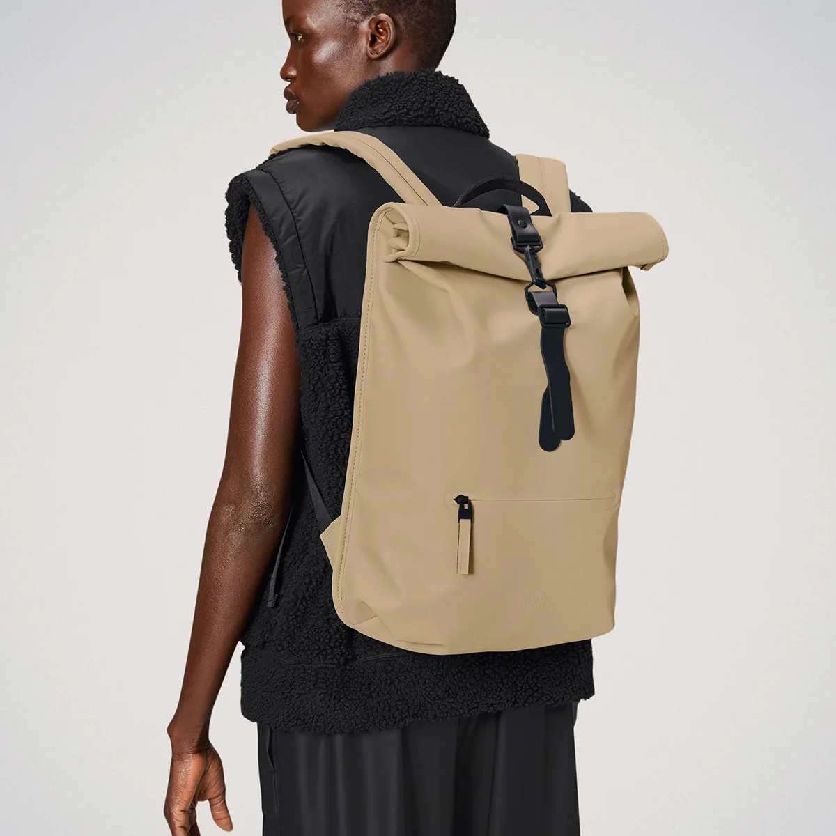 Sac à dos Rolltop Rucksack AW23 - Sand - Image 2