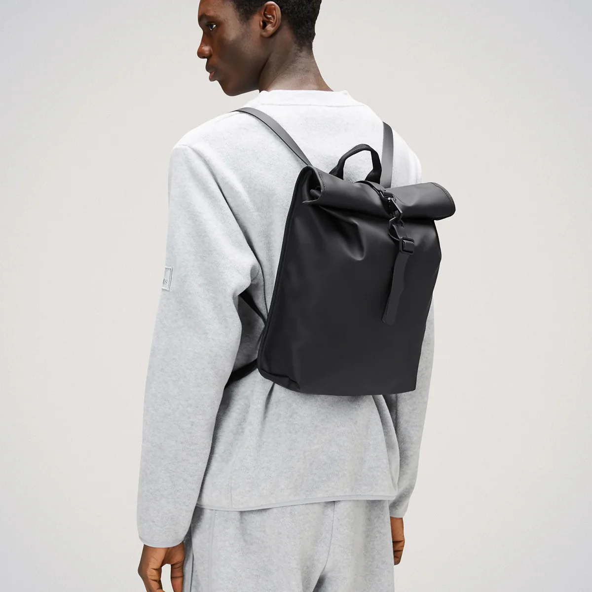 Sac à dos Rolltop Rucksack Mini - Noir - Image 2