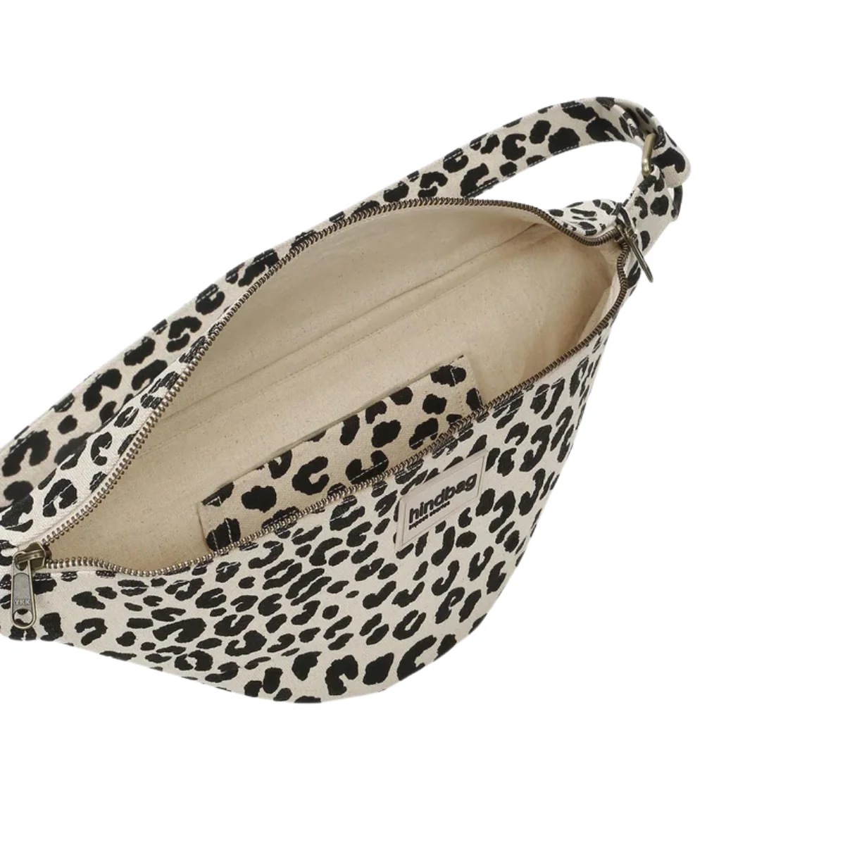 Sac banane L - Sasha Léopard écru - Image 3