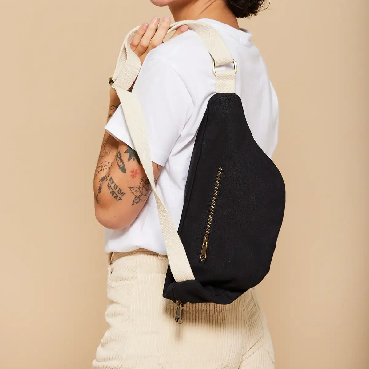 Sac Banane Sofia XL - Noir - Image 2
