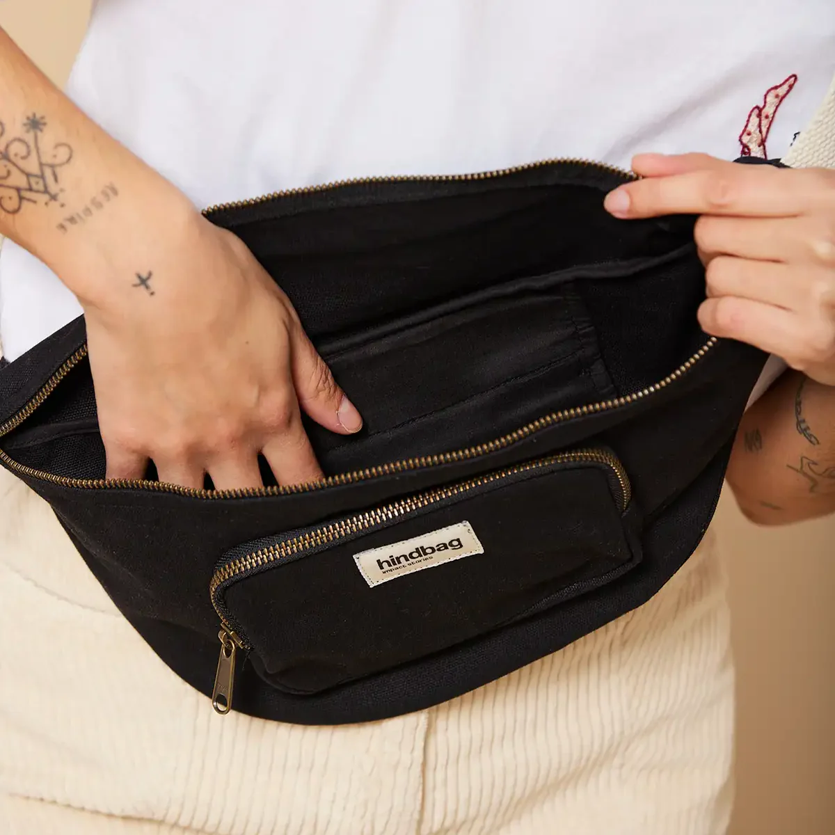 Sac Banane Sofia XL - Noir - Image 3