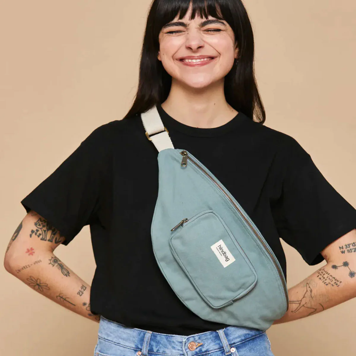 Sac Banane Sofia XL - Sauge - Image 4